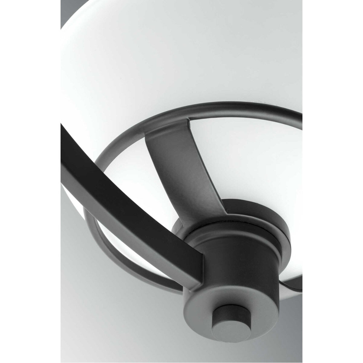 Domain 4 Light 29 inch Matte Black Chandelier Ceiling Light