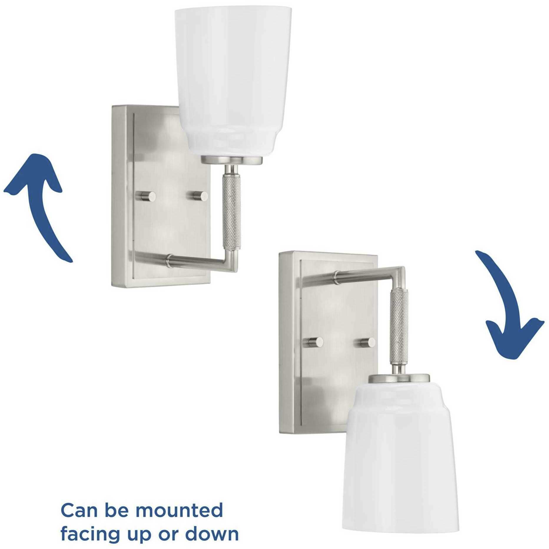 Spenser 1 Light 5.75 inch Brushed Nickel Vanity Light Wall Light