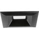 LED Retrofit Square LED Black Recessed Trim