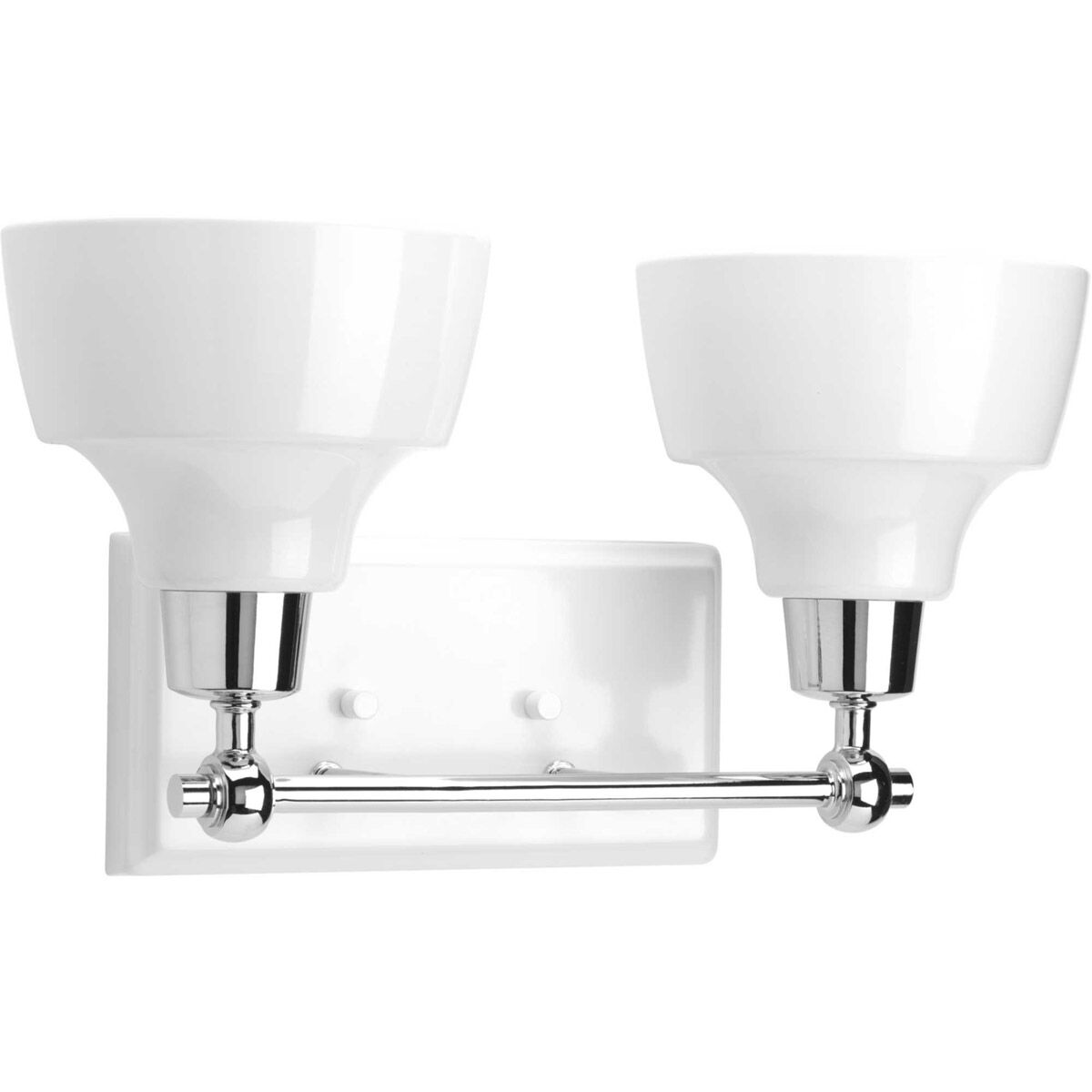 Bramlett 2 Light 15 inch Polished Chrome Bath Vanity Wall Light