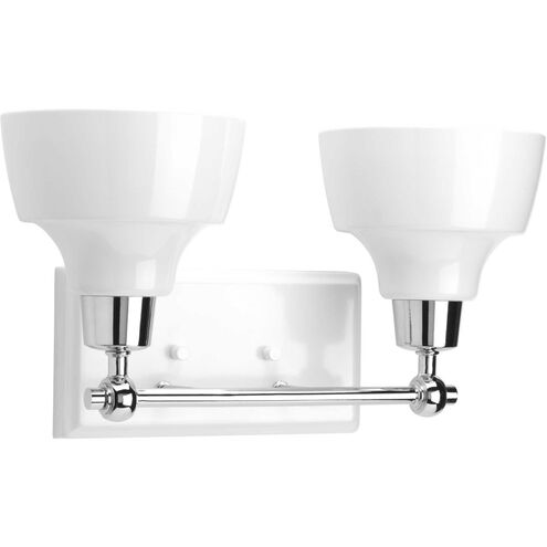 Bramlett 2 Light 15 inch Polished Chrome Bath Vanity Wall Light