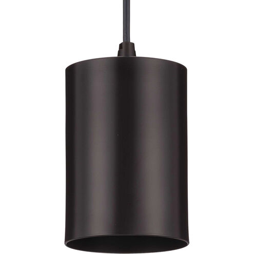 CYL RNDS 1 Light 5 inch Antique Bronze Outdoor Pendant