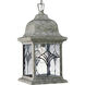 Tiffany 1 Light 7 inch Golden Baroque Outdoor Hanging Lantern