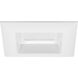 Led Retrofit Square LED White Recessed Trim