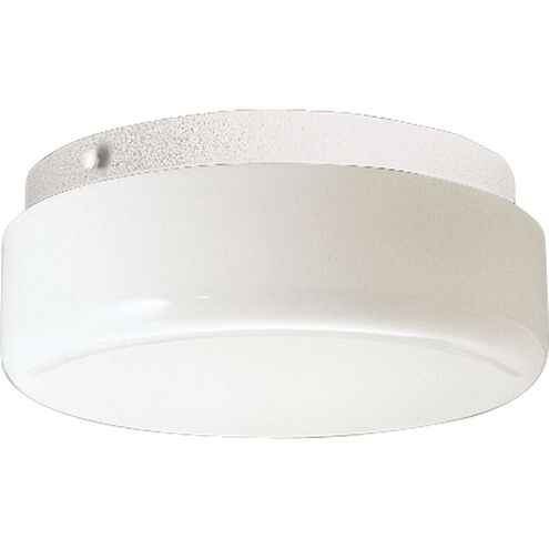 Hard-nox 1 Light 9 inch White Outdoor Ceiling Mount