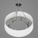 Cherish 6 Light 24 inch Brushed Nickel Chandelier Ceiling Light