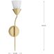 Pinellas 1 Light 5.12 inch Soft Gold Wall Bracket Wall Light, Design Series