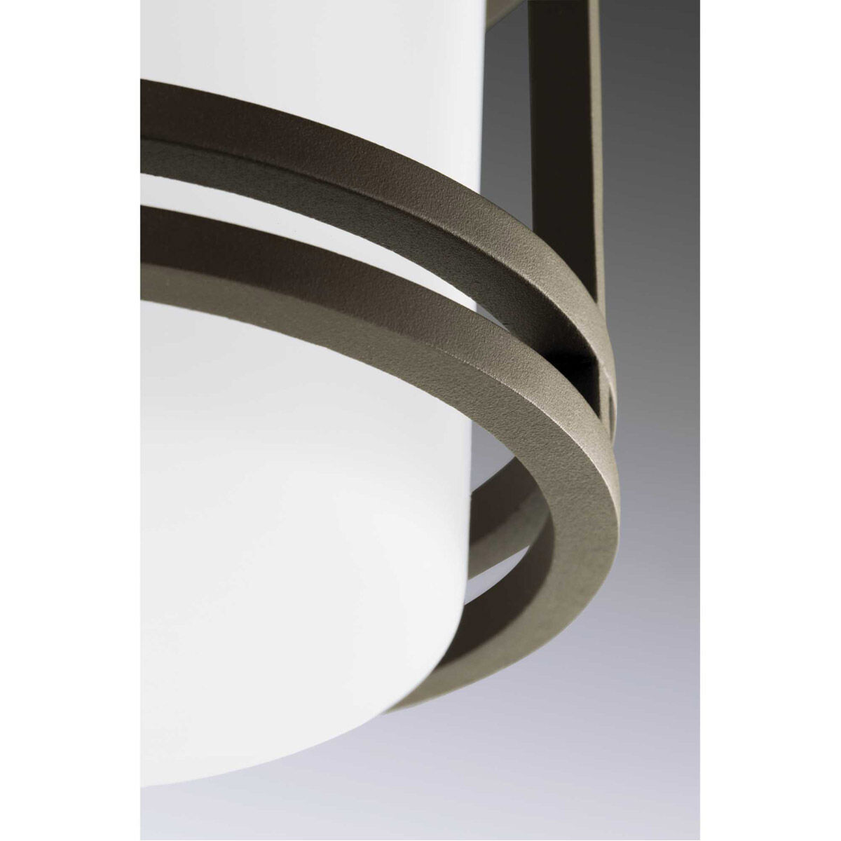 Bell LED Outdoor Wall Lantern in Antique Bronze, Small, Progress LED