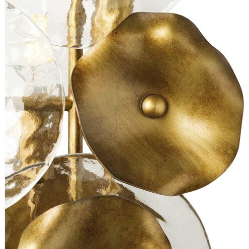 Loretta 4 Light 24 inch Gold Ombre Wall Sconce Wall Light, Design Series