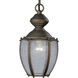 Roman Bronze 1 Light 13 inch Roman Bronze Outdoor Wall Lantern