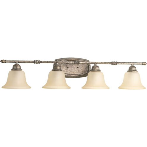 Spirit 4 Light 37.75 inch Pebbles Vanity Light Wall Light