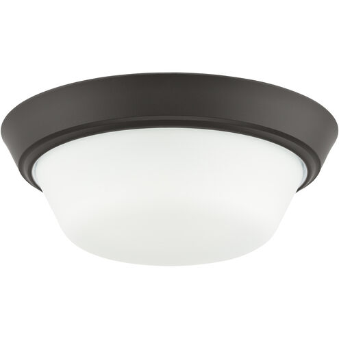 Edessa 2 Light 12 inch Antique Bronze Flush Mount Ceiling Light