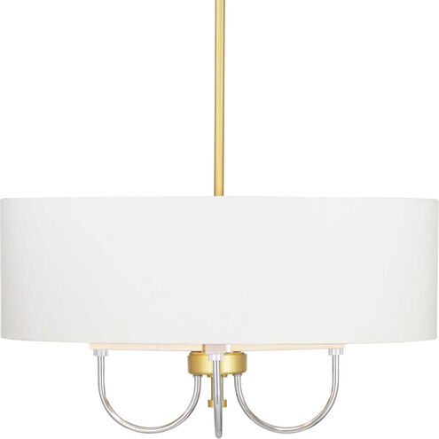Rigsby 4 Light 22 inch Vintage Gold Pendant Ceiling Light, Design Series