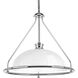 Lucky 1 Light 16.25 inch Polished Chrome Pendant Ceiling Light