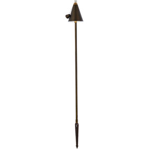 Chanterelle 12V 35.00 watt Antique Brass Outdoor Path Light