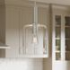 Reines 1 Light 9 inch Brushed Nickel Pendant Ceiling Light