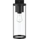 Kagen 1 Light 18 inch Matte Black Outdoor Wall Light