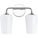 Celino 2 Light 14 inch Polished Chrome Vanity Light Wall Light