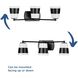 Haven 3 Light 24 inch Matte Black Bath Light Wall Light