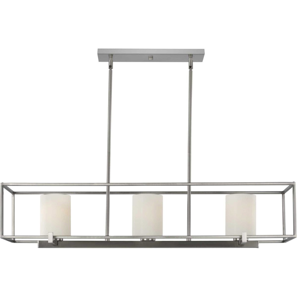 Chadwick 3 Light 40 inch Brushed Nickel Island Chandelier Ceiling Light
