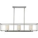 Chadwick 3 Light 40 inch Brushed Nickel Island Chandelier Ceiling Light