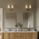 Celino 2 Light 14 inch Champagne Bronze Vanity Light Wall Light