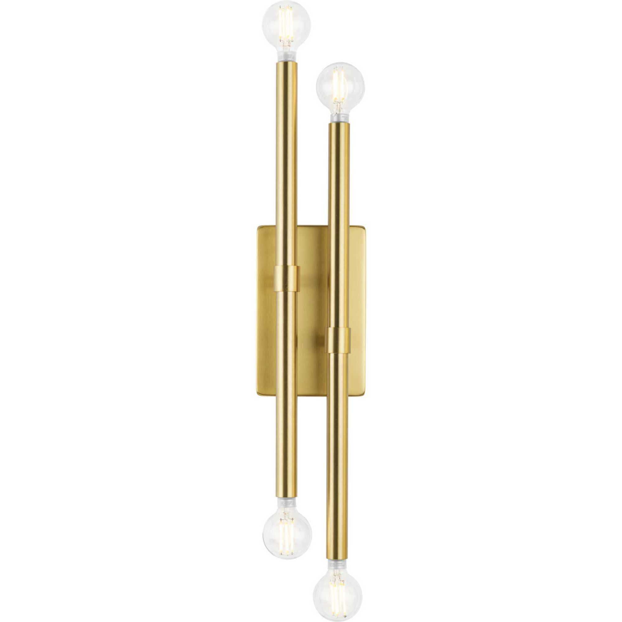Arya 4 Light 20 inch Brushed Gold ADA Wall Bracket Wall Light, Design Series