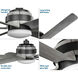 Kaysville 56 inch Graphite with Grey Weathered Wood Blades Ceiling Fan