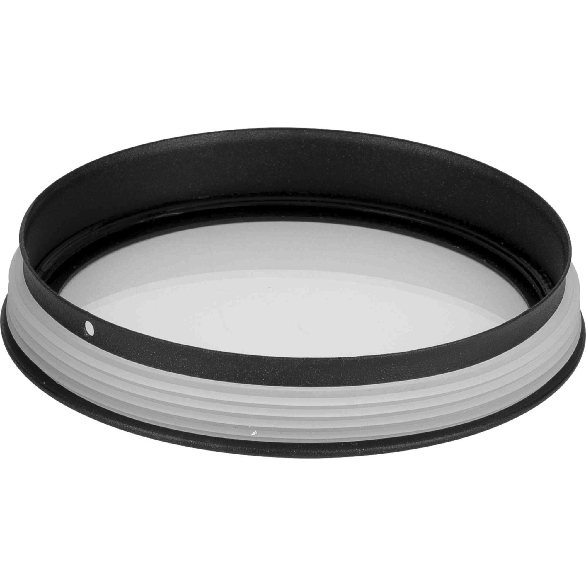 Cylinder Lens Black Round Cylinder Cover