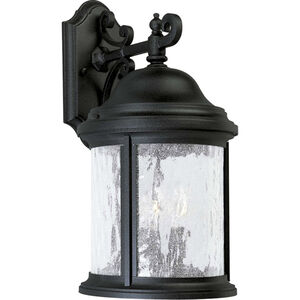 Ashmore 3 Light 17 inch Textured Black Outdoor Wall Lantern
