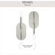 Reines 1 Light 4.5 inch Brushed Nickel Wall Sconce Wall Light