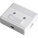 Hide-a-Lite III 120 3.5 inch White Undercabinet Junction Box, Progress LED