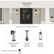 Kagen 1 Light 18 inch Matte Black Outdoor Post Light