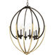 Evoke 6 Light 28.50 inch Chandelier