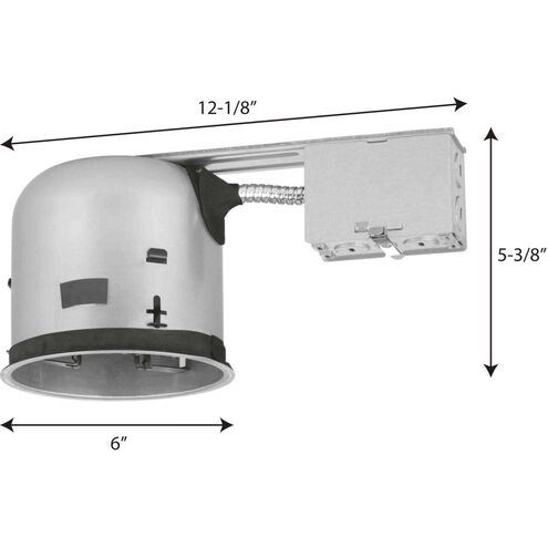 Recessed Lighting PAR30 Unfinished Recessed Remodel Housing, 5in Shallow, Air-Tight, IC and Non IC