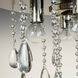Anjoux 5 Light 16 inch Silver Ridge Flush Mount Ceiling Light