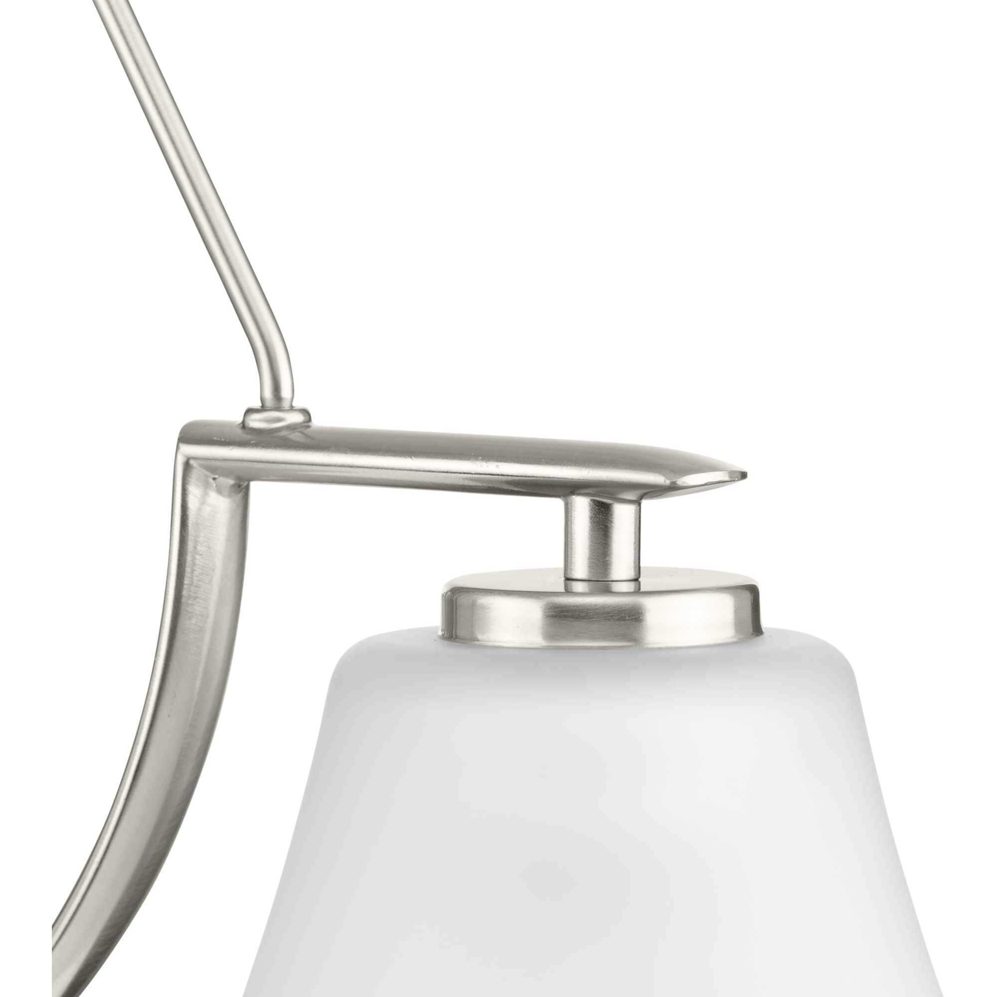 Bravo 3 Light 23 inch Brushed Nickel Chandelier Ceiling Light