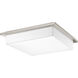 Transit LED 18 inch Brushed Nickel Flush Mount Ceiling Light