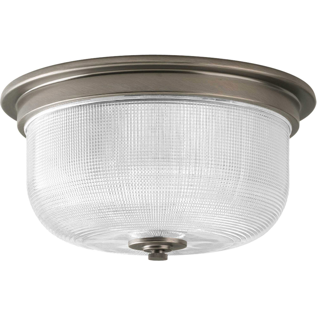 Archie 2 Light 12.38 inch Antique Nickel Flush Mount Ceiling Light