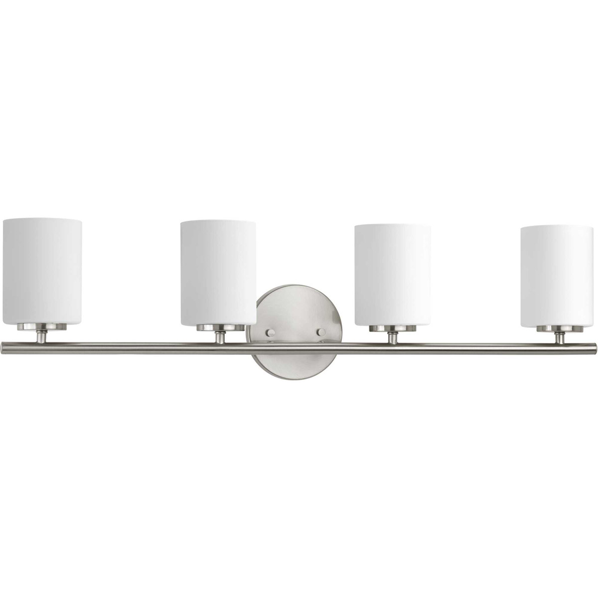 Replay 4 Light 31.13 inch Brushed Nickel Bath Vanity Wall Light