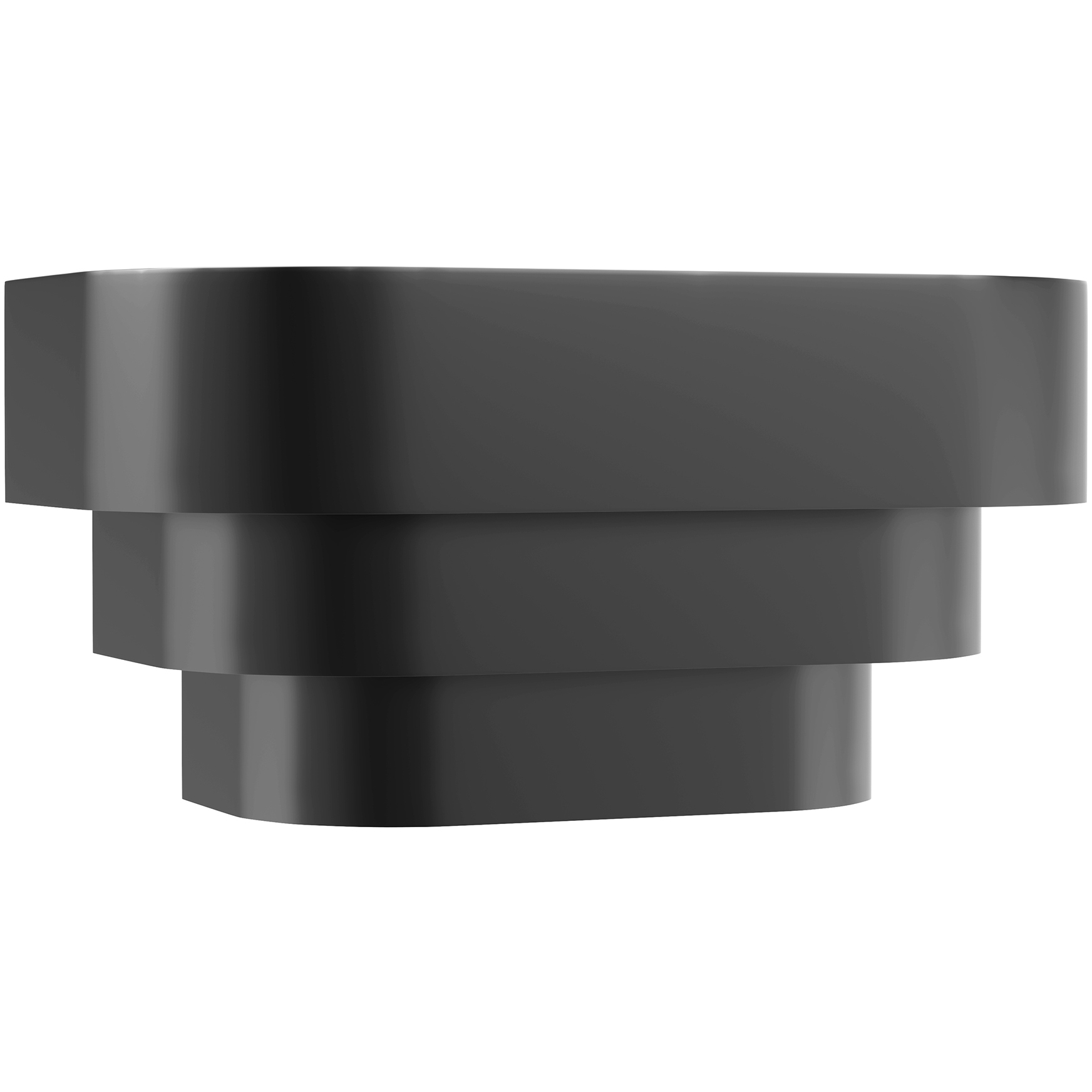 Louvered 1 Light 14 inch Matte Black Wall Sconce Wall Light