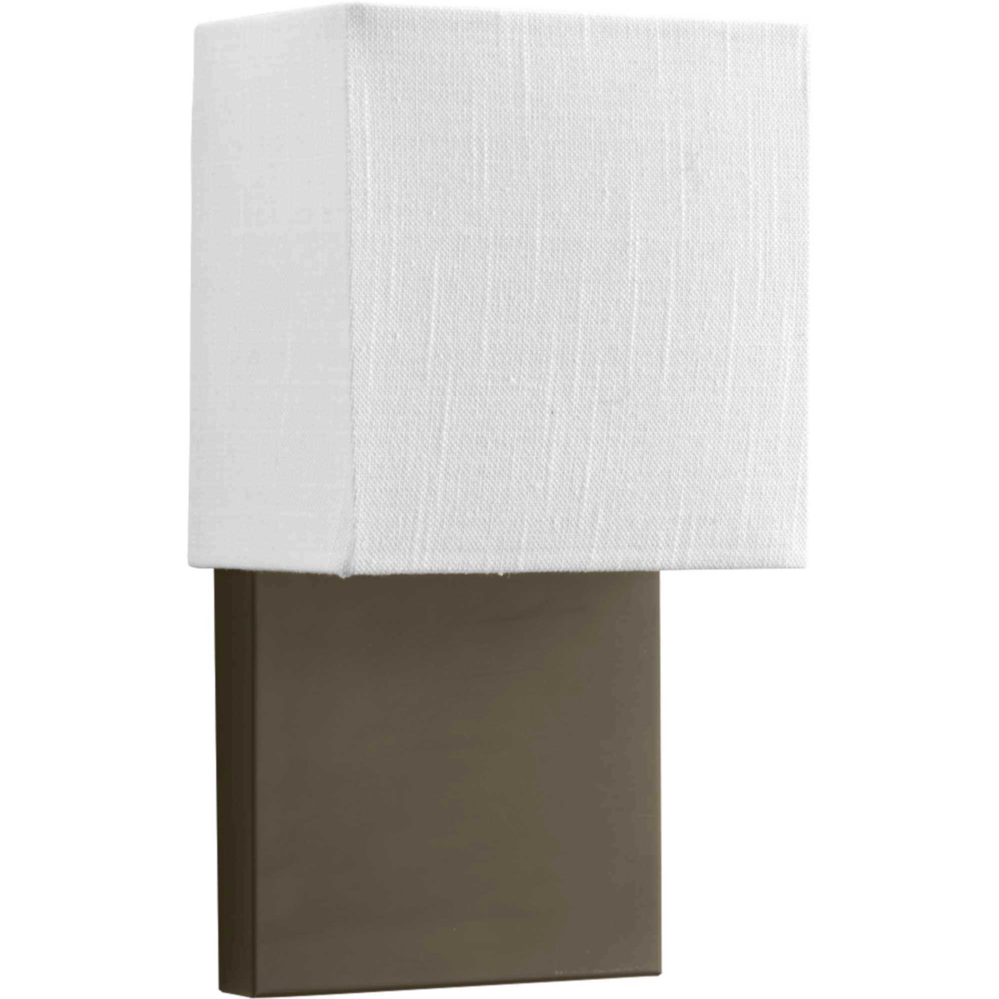LED Sconce LED 6.75 inch Architectural Bronze ADA Wall Sconce Wall Light, Progress LED