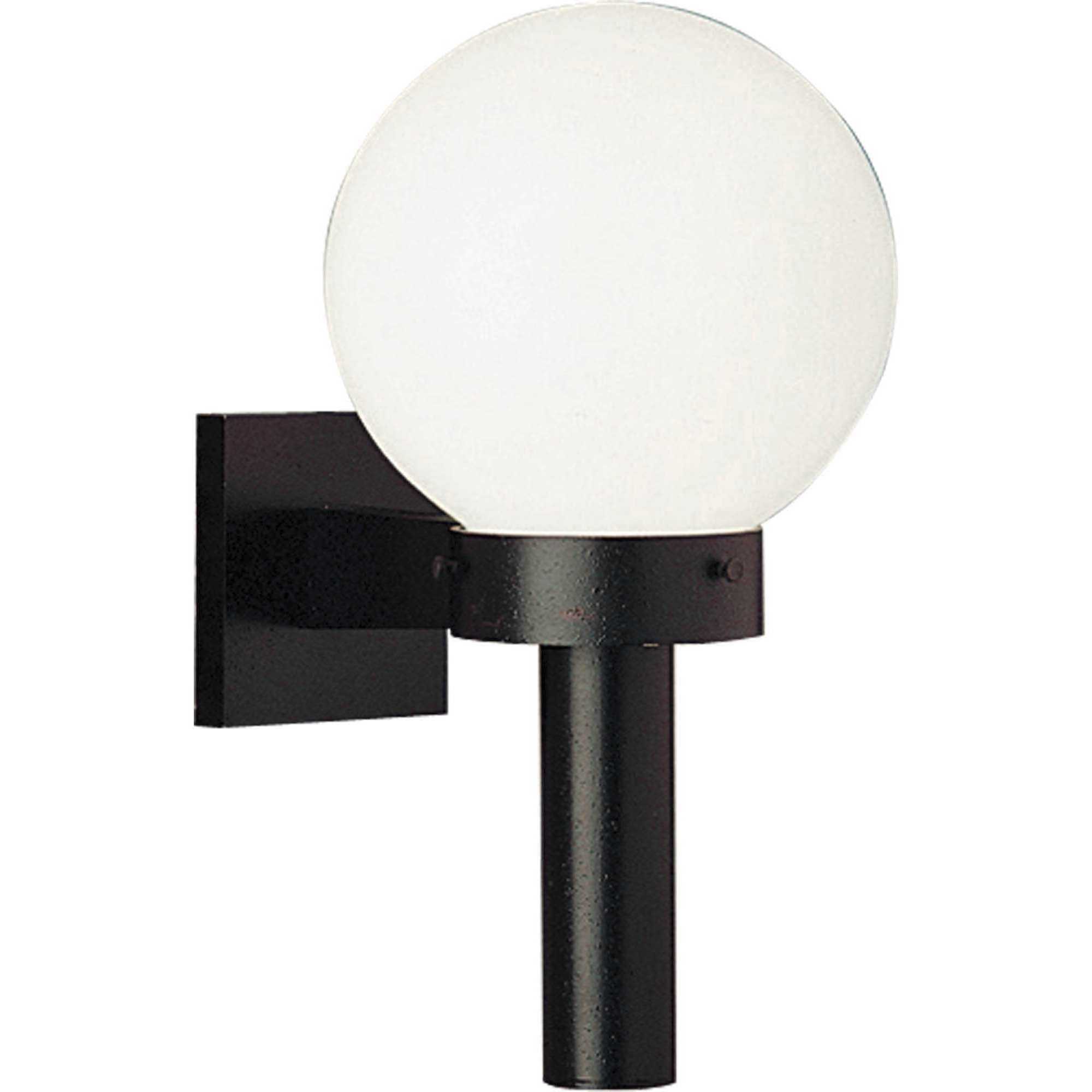 Acrylic Globe Outdoor Wall Lantern