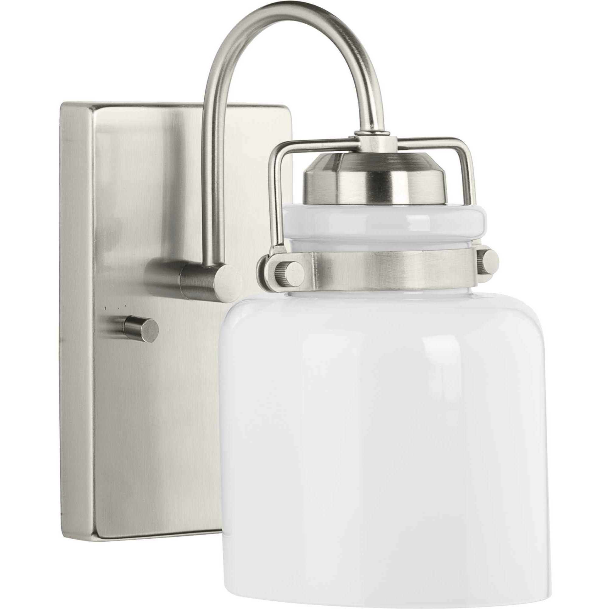 Fessler 1 Light 5 inch Brushed Nickel Bath Light Wall Light