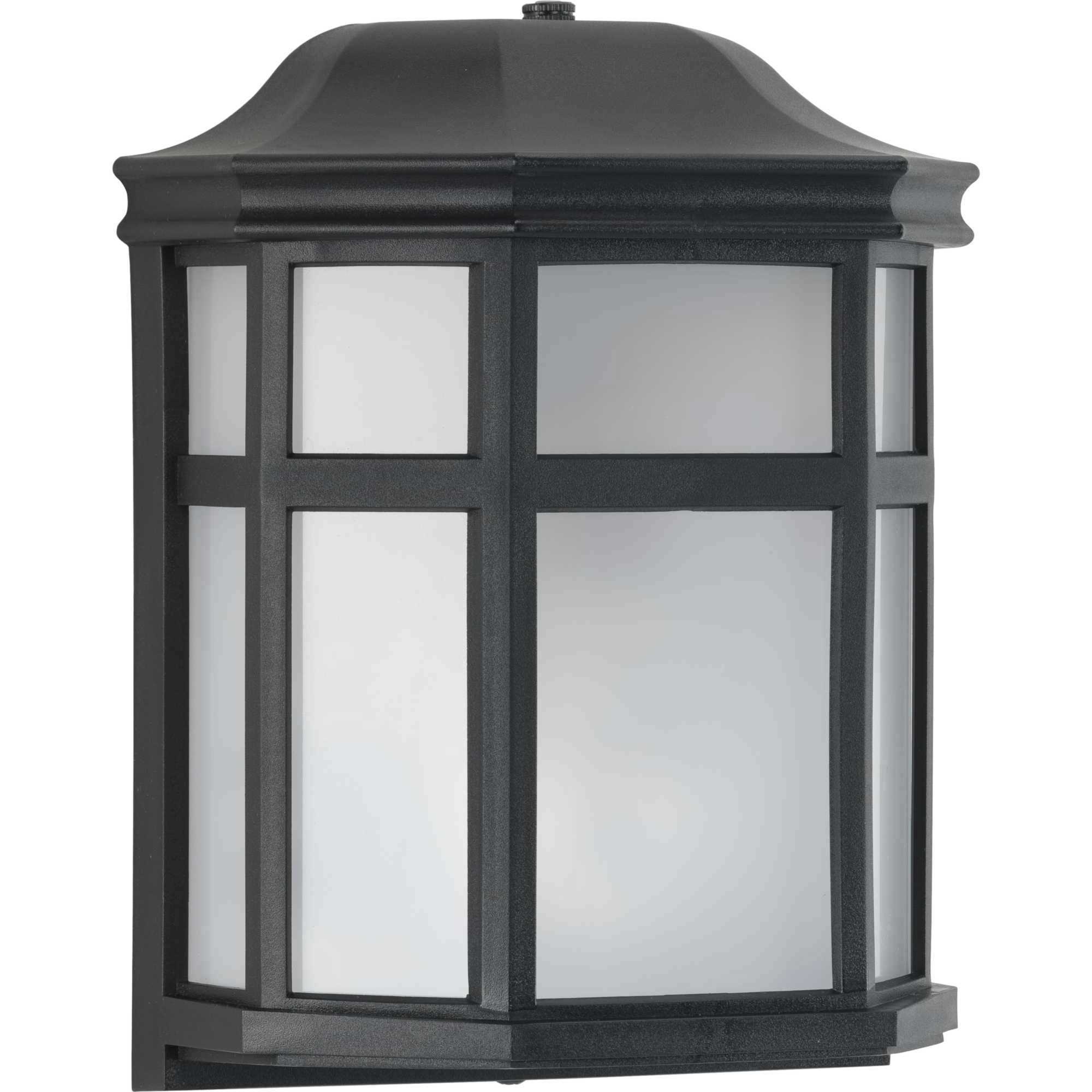 Milford Non Metallic Lantern 1 Light 10 inch Textured Black Outdoor Wall Lantern