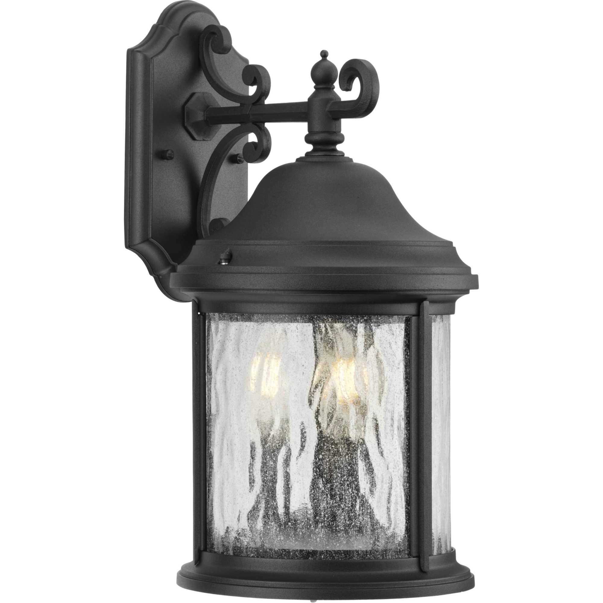 Ashmore 3 Light 17 inch Textured Black Outdoor Wall Lantern