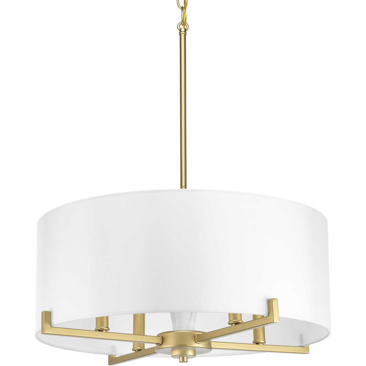 Palacio 4 Light 22 inch Vintage Gold Pendant Ceiling Light, Design Series