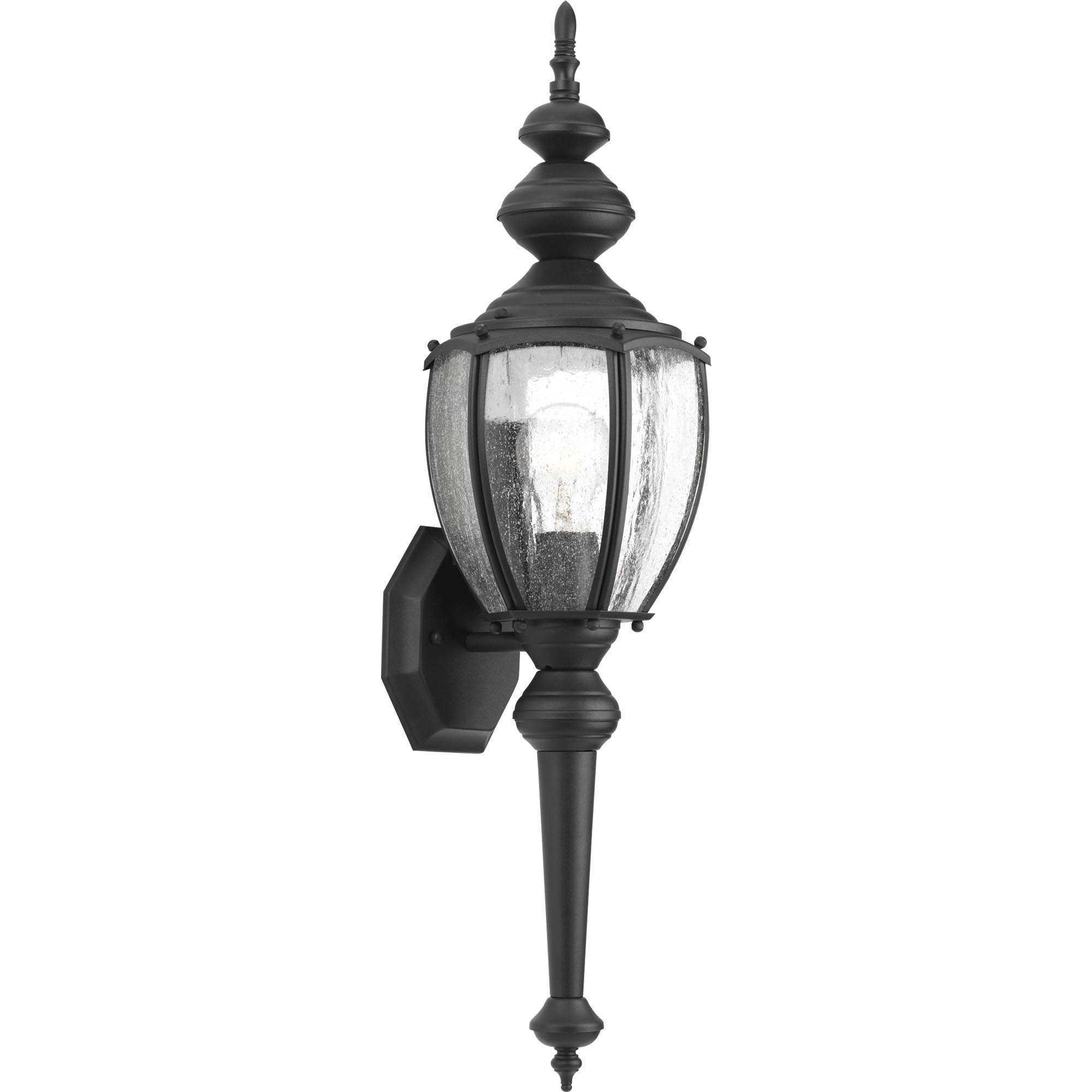 Roman Coach 1 Light 19 inch Textured Black Outdoor Wall Lantern, Medium