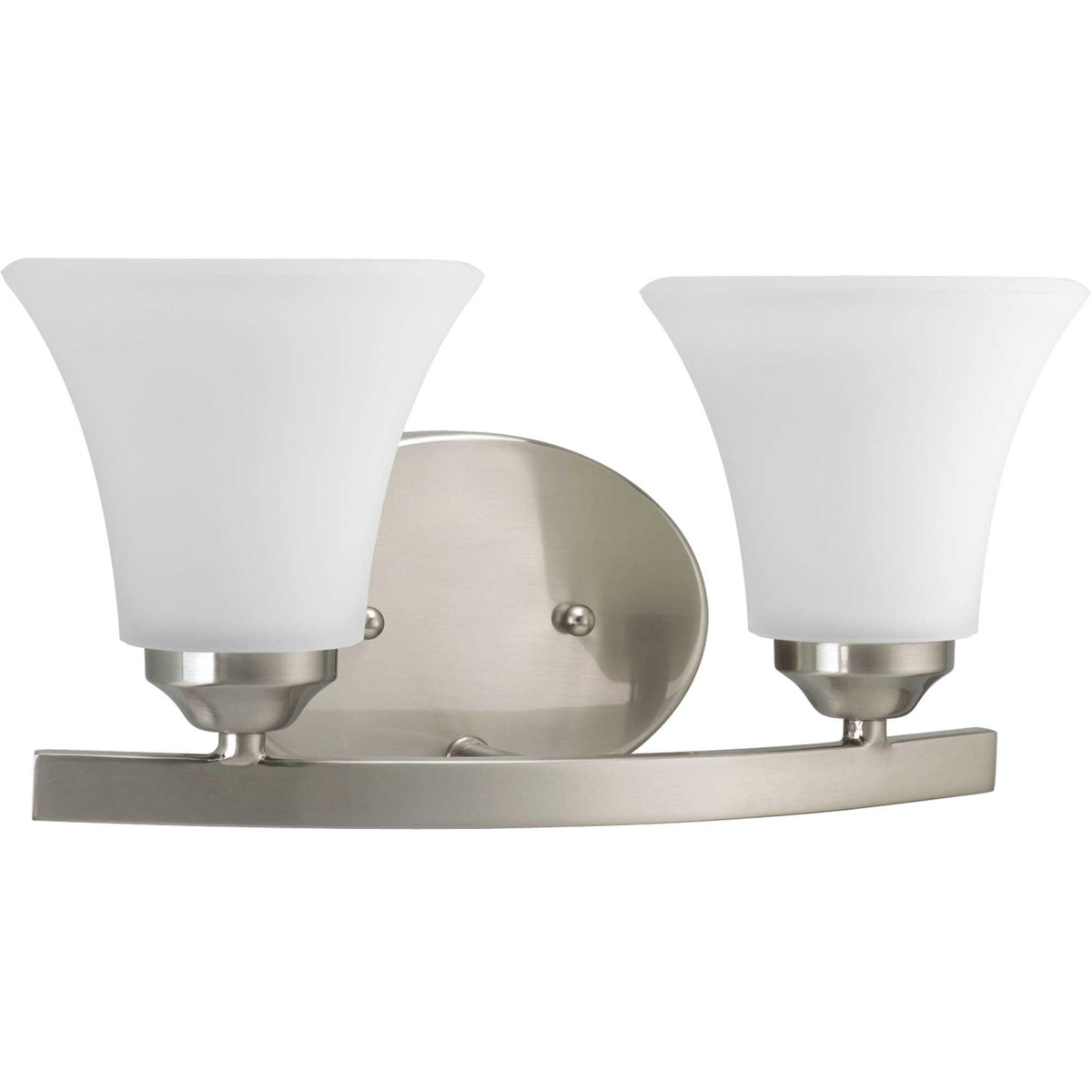 Adorn 2 Light 13.25 inch Brushed Nickel Bath Vanity Wall Light