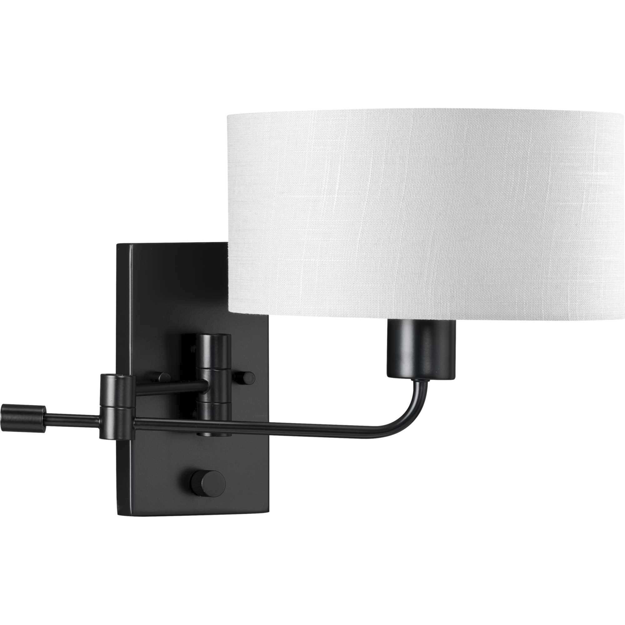 Carrick 1 Light 11 inch Matte Black Wall Light